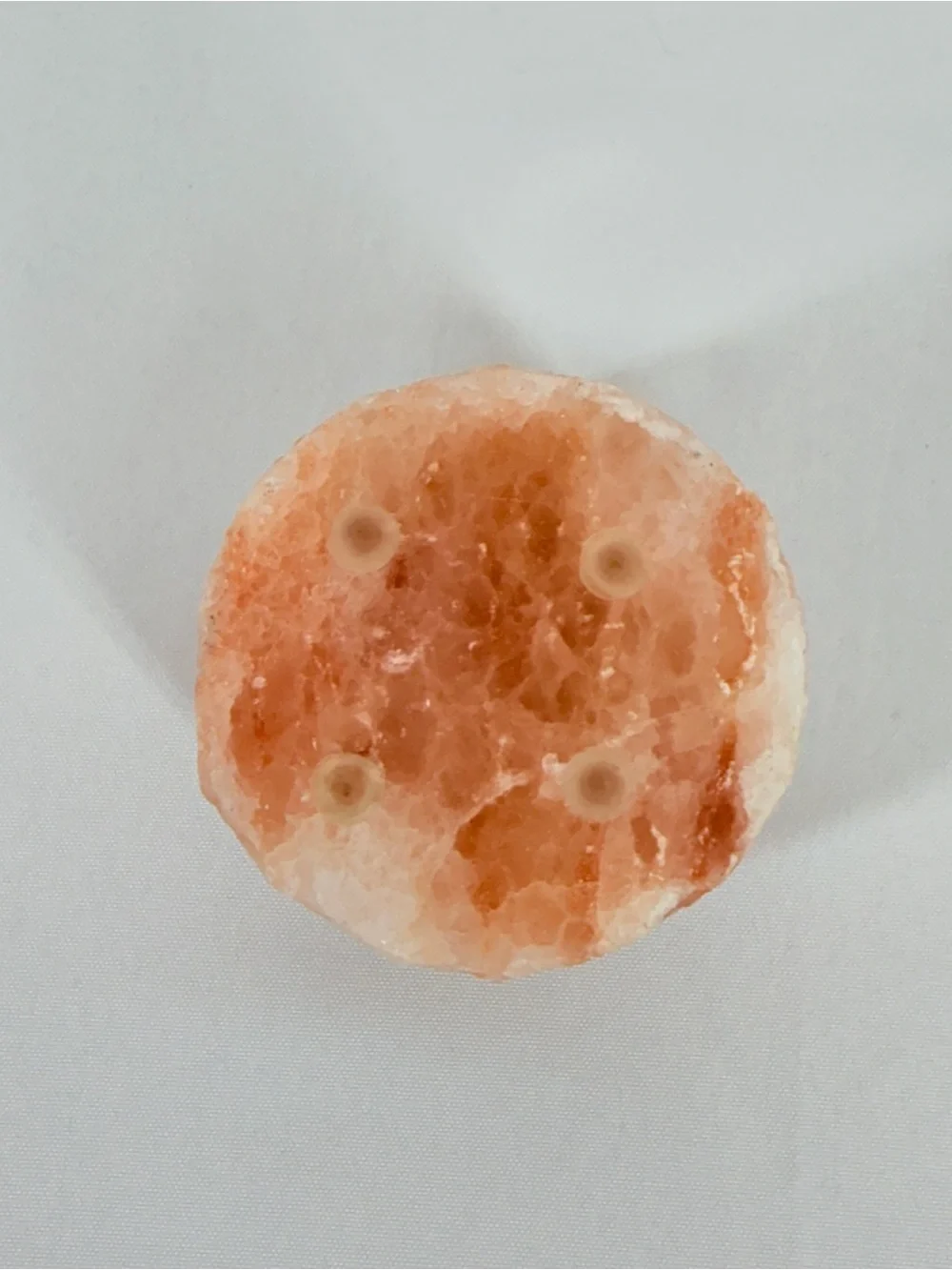 Himalayan salt tea light holder
